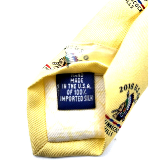 Vineyard Vines US Open Shinnecock Hills 2018 Custom Collection Silk Tie 59" - Picture 4 of 5